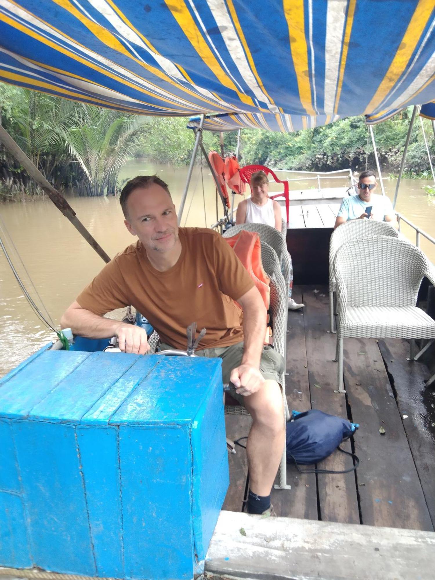 Quoc Phuong Riverside Homestay Ben Tre Exterior foto
