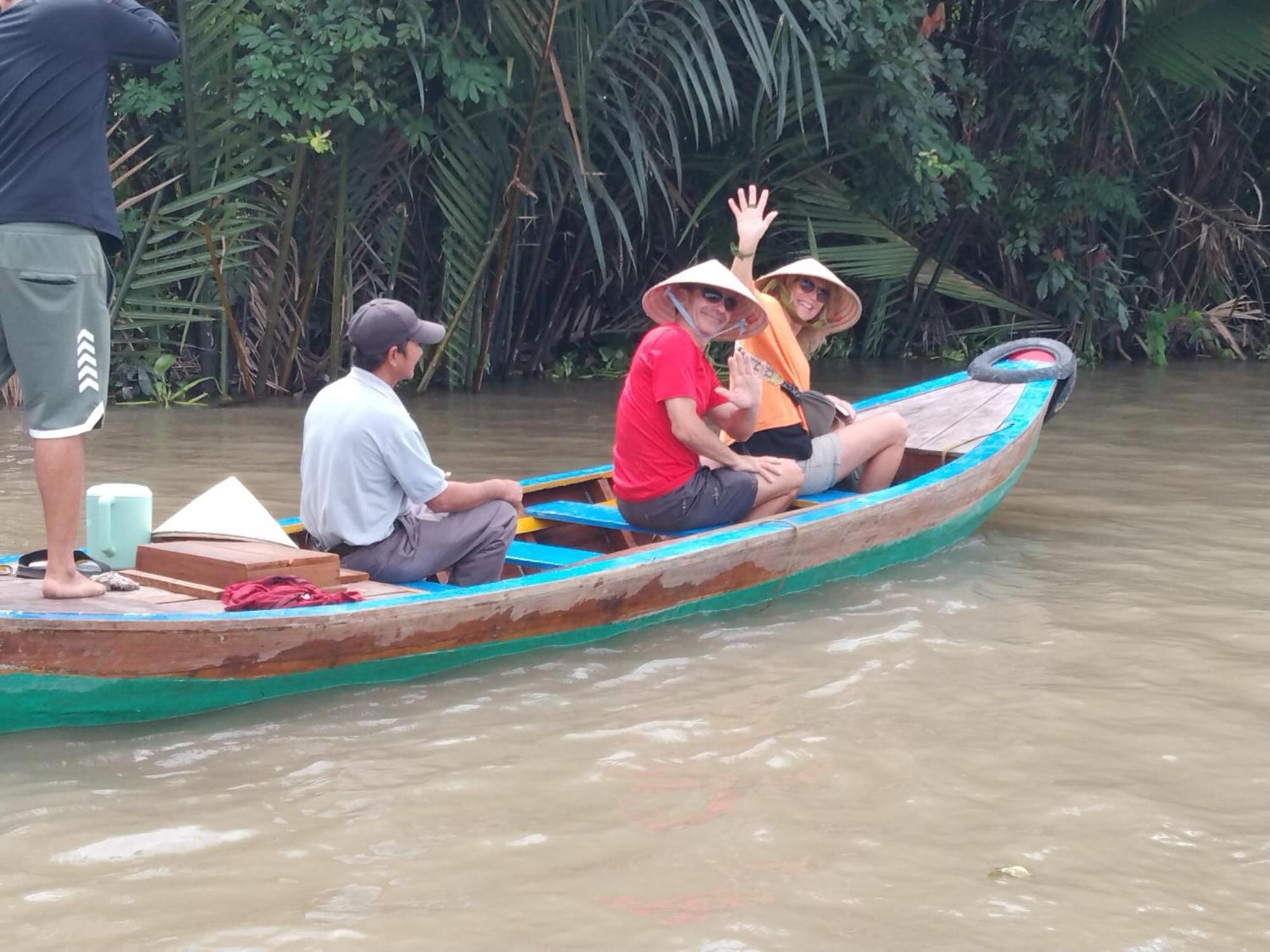 Quoc Phuong Riverside Homestay Ben Tre Exterior foto