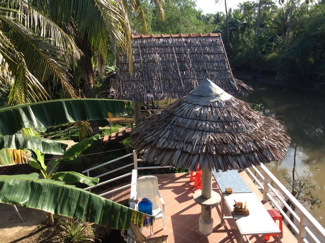 Quoc Phuong Riverside Homestay Ben Tre Exterior foto